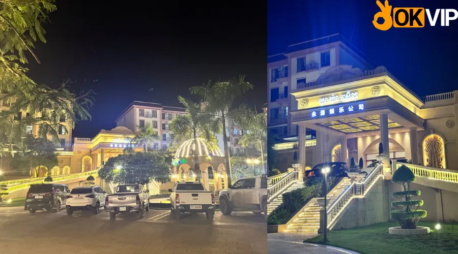 Đại bản doanh của OKPAY lấp lành ánh đèn về đêm